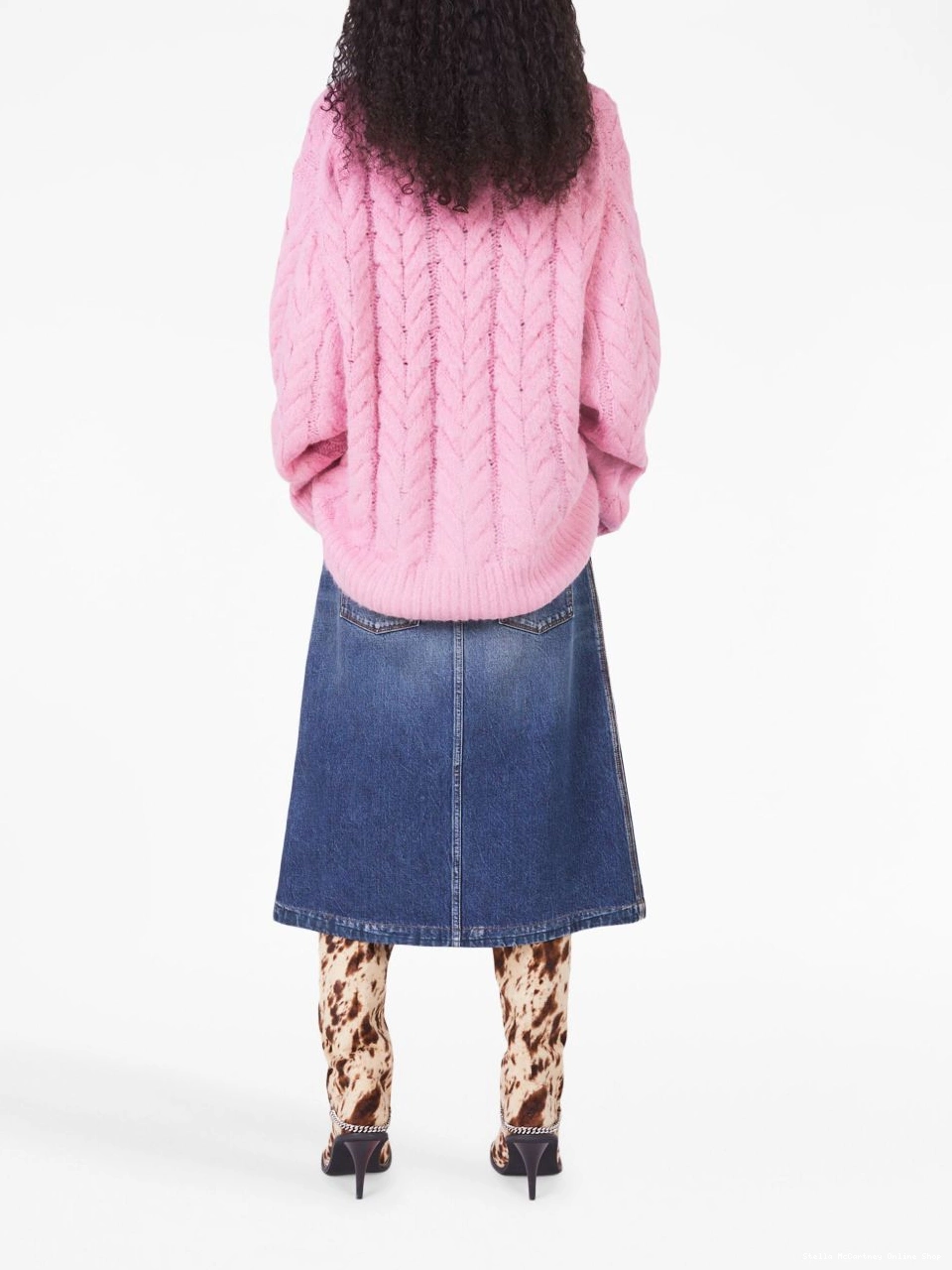 Cheap McCartney long-sleeve Women jumper Stella cable-knit 0808